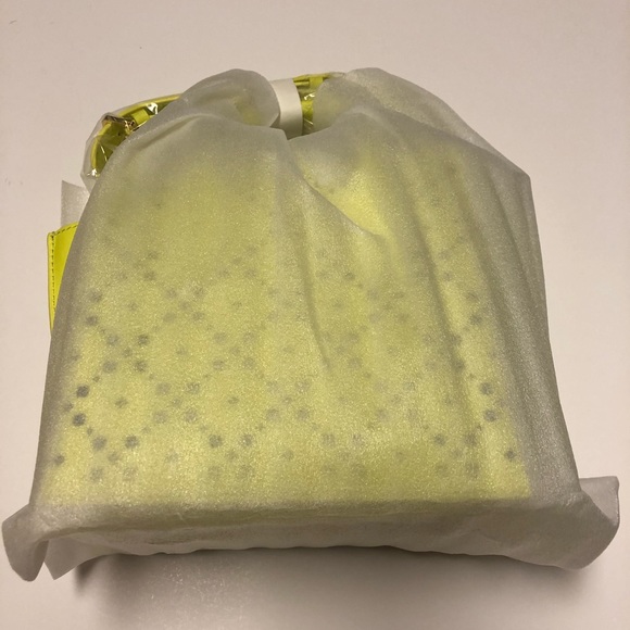 MCM Mini Neo Millia perforated yellow handbag - Picture 9 of 10